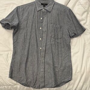 Banana Republic Blue Casual Button Down Shirt